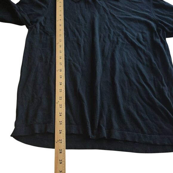 Robert Barakett mens Sz XL black long sleeve collared shirt - Picture 5 of 7